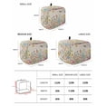 thumbnail image 2 of Colorful Floral Toaster Cover 2 Slice, Small Kitchen Appliance Covers, Farmhouse Country Dragonfly Butterfly Flower Toaster Oven Cover with Loop, Bread Machine Cover Polyester Dust Cover Protection, 2 of 4