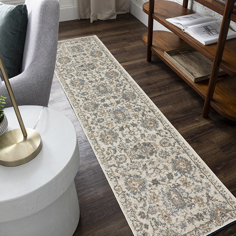 Mohawk Home Miles Indoor Ornamental Area Rug, Grey, 1'11" x 3'