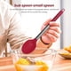 thumbnail image 5 of Silicone Cooking Spoon 2 Non Stick Solid Basting Spoon Heat-resistant Kitchen Utensils For Spoon, 5 of 5
