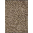 thumbnail image 2 of Addison Rugs Chantille Indoor/Outdoor Transitional Circles Brown Washable Rectangle Rug, 10' x 14', 2 of 6