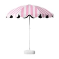 thumbnail image 2 of harayaa Parasol de Plage Pare-Soleil Robuste Résistant au Vent Portable Protection Solaire pour avec Base Remplissable, 2 of 8