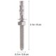 thumbnail image 2 of IFANLANDOR 4Ud Tornillo De Soporte Para Muebles Y Vehículos Acero Inoxidable Plata Fácil Instalación, 2 of 6