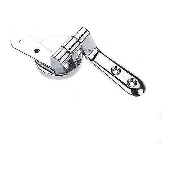 Soft Close Toilet Seat Hinges, Chrome Hinges For Universal Fit, Corrosion-Resistant Zinc Alloy Easy Installation For Bathroom, Hotel, Public Places (1PCS)