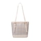 thumbnail image 5 of Bolsa a cuadros Vintage para mujer de compras diarios de hombro simples de viaje de PU Sywqhk Para Estrenar, 5 of 9