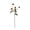 Coffee, variant on KGJQ Artificial Pompon Mum, 5 Heads Faux Mini Chrysanthemums Ball, Small Fake Flower Stem for Vase Filler, DIY Bouquet, Autumn Table Centerpiece, Flower Arrangements