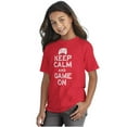 thumbnail image 3 of Vintage Keep Calm Video Game On Nerd Crewneck T Shirts Boy Girl Teen Brisco Brands S, 3 of 6