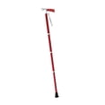 thumbnail image 3 of yotijay Trekking Poles Hiking Stick Telescopic Strong Mechanism Nonslip Handle 3 Joints Stick for Backpacker Backpacking Red, 3 of 9