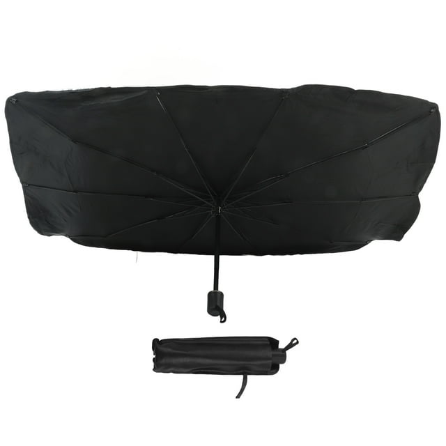Parasol plegable para coche, con aislamiento térmico, protección UV, resistente al color, portátil, universal