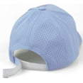 thumbnail image 7 of Daxton Air Cool Tech Hat Ventilated Micro Holes Structured High Profile Baseball Cap, Light Blue, 7 of 7