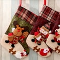 thumbnail image 6 of Bobasndm Oversized Christmas Stocking Decorations 3D Santa Snowman Reindeer Bear Decorations for Family Holiday Xmas Party Decorations, 6 of 9