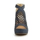 thumbnail image 4 of Nuevas sandalias de cuña Zapatos de mujer ahuecados con boca de pez de fondo grueso para mujer Wmkox8yii sa3531, 4 of 8