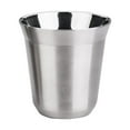 thumbnail image 2 of 304 Stainless Steel Double-Wall Insulated Demitasse Cups Set (80ml & 160ml), Rustproof Espresso Shot Glasses with Easy-Pour Design, Dishwasher Safe Coffee Cups for Home/Cafe/Office Silver, 2 of 2