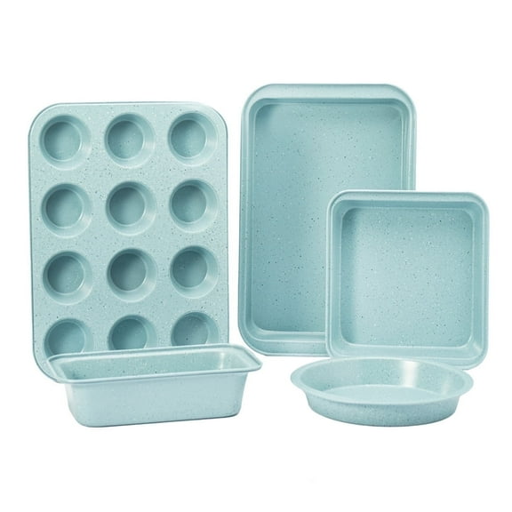 LIMICAR Bakeware Set, 5-Piece Nonstick Baking Pans Set for Kitchen, Easy Release Baking Set, Oven & Dishwasher Safe