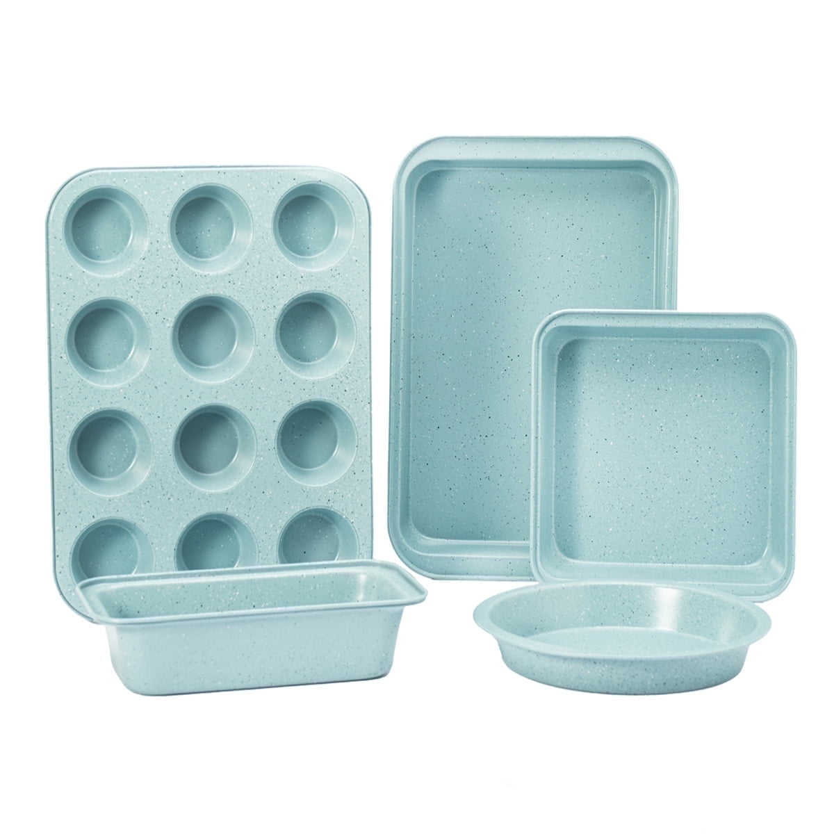 LIMICAR Bakeware Set, 5-Piece Nonstick Baking Pans Set for Kitchen, Easy Release Baking Set, Oven & Dishwasher Safe