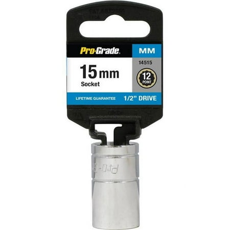 UPC: 0035794145149 | Pro-Grade 14515 0.5 in. Drive x 15 mm 12 Point Socket