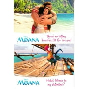 Moana movie set of 2 different 2016 Disney promo postcards
