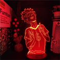 thumbnail image 3 of 3D Illusion Lamp Bedside Night Light with Acrylic Remote Control and ABS Base and USB Cable Toy for Anime Fans [Energy Class A+++], 3 of 5