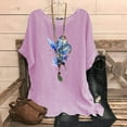 thumbnail image 2 of Cute Summer Tops for Women Over 50 Plus Size Shirts for Women 4X Try Before You Buy Womens Clothing, 2 of 5