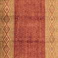 thumbnail image 1 of Ahgly Company Indoor Square Abstract Brown Modern Area Rugs, 8' Square, 1 of 4