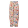 thumbnail image 3 of WILLBEST Pantalones Mujer Pantalones Vaqueros Tobilleros Con Estampado Floral Retro para Mujer, Estilo Tubo, Cómodos y 2025, Estilo Bohemio. Mediana, 3 of 7
