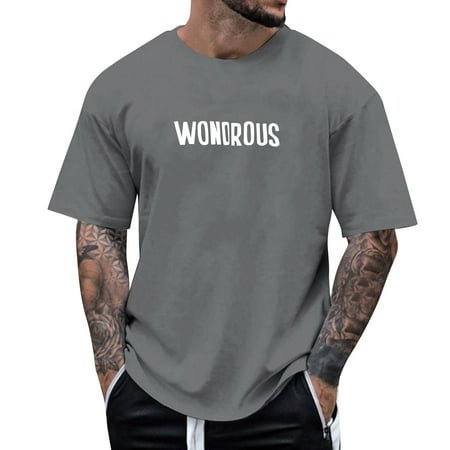 PMUYBHF T-Shirt Décontracté pour Femmes, Imprimé Mardi, Col Rond, Manches Courtes, Ample, 1551 m