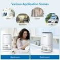 thumbnail image 7 of 35oz Dehumidifier Small Portable with 7 Colorful Lights, Auto-off Timer Ultra Quiet for Home Bedroom Bathroom, 7 of 7