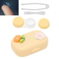 thumbnail image 1 of Estuche para lentes de contacto ANGGREK Con Pinzas de silicona Superficie de espejo Resistente Al Agua y A Los impactos, 1 of 7
