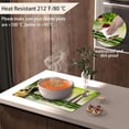 thumbnail image 4 of Spa Stones Placemats Set of 6,Garden Flower Table Mats Non-Slip Heat Resistant Washable Placemat for Party Kitchen Dining Table Decoration Indoor Outdoor, 4 of 5