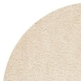 thumbnail image 6 of SAFAVIEH Fontana Jamie Solid Plush Shag Area Rug, Cream, 6'7" x 6'7" Round, 6 of 8