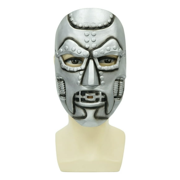 Máscara para cosplay Dr. Dooms Victor von Dooms de látex para Halloween