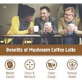thumbnail image 5 of Om Mushroom Superfood Coffee Latte Blend Mushroom Powder, 8.47 Ounce Canister, 30 Servings, Lion's Mane, Cordyceps, Reishi, Chaga, Energy & Mental Clarity Support Supplement, 5 of 17