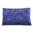 thumbnail image 1 of Ahgly Company Patterned Indoor Rectangular Sky Blue Dress Blue Lumbar Throw Pillow, 13 inch by 19 inch, 1 of 5