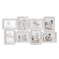 thumbnail image 3 of Crystal Art Gallery White Distressed Vintage Style Wall Hanging Decorative Photo Collage Picture Frame - 13.5" x 26", 3 of 6