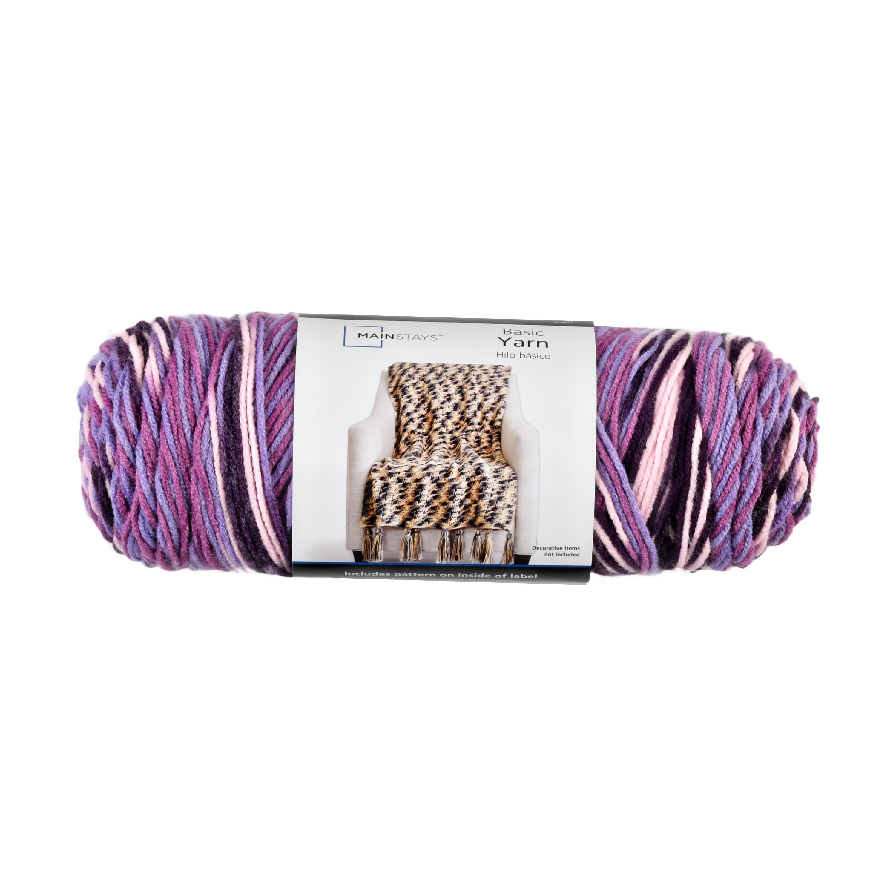 Smoke Free Home Lion Brand /"Unique/" Yarn in Passion Fruit New