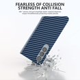 thumbnail image 4 of Aramid Fiber Case for Samsung Galaxy Z Fold 4 Case Aramid Fiber Thin Fit Slim Minimalist 6 FT Military Grade Drop Protection Case with Wireless Charging, Blue, 4 of 14