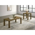 thumbnail image 2 of Coaster Castlewood 2-piece Wood Cocktail Coffee Table Set in Brown Oak, 2 of 10