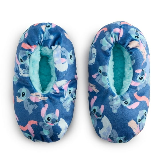 Disney Stitch Toddler Slippers Socks (Size 3T-4T)