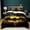 Color8, variant on Bat-man Bedding Set Ultra Soft Quilt Cover Set 3pcs All Season Lightweight Comforter Set(1 Duvet Cover+2 Pillowsham)