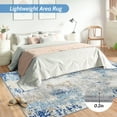 thumbnail image 2 of CozyDesg 8'x10' Area Rugs,Tie Dyed Blue Living Room Rugs, Modern Abstract Throw Plush Rugs Washable Rugs Carpet for Bedroom Dining Room, 2 of 7