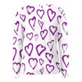 thumbnail image 5 of ICHUANYI Clearance Women's V-Neck Print Long Sleeve Strapless Off-The-Shoulder Top Blouse(Purple, XL) ICHUANYI WER2023081502715, 5 of 5