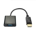 thumbnail image 1 of Displayport DP to VGA Adapter Male to Female Cable Converter Display Port Adapter, 1 of 7