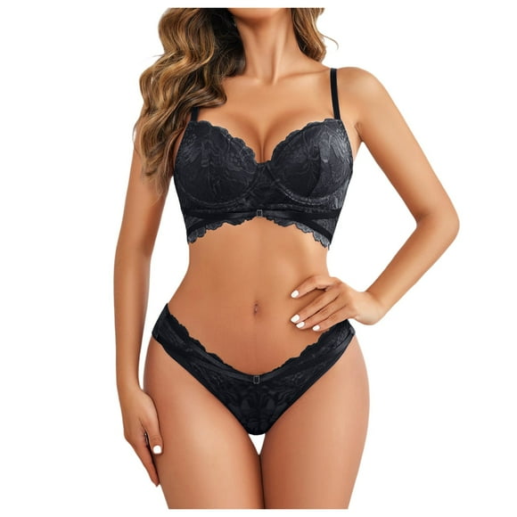 TSADFHJI Deep V Petal Bras for Women No Underwire Soft Wireless Bralettes Comfort Seamless Bras Women Bras Crotchless Women's Bras Womens Bras White Black 75