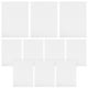 thumbnail image 1 of 10 hojas de cinta adhesiva transparente de doble cara para insignias, cintas adhesivas de doble cara, almohadilla adhesiva de repuesto, cinta de dos caras (A4), 1 of 5