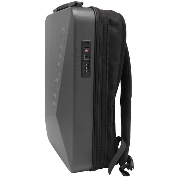 Mochila de Viaje Cocco Mobile Barber Station Negro con Cargador Portátil y Bloqueo TSA para Barberos