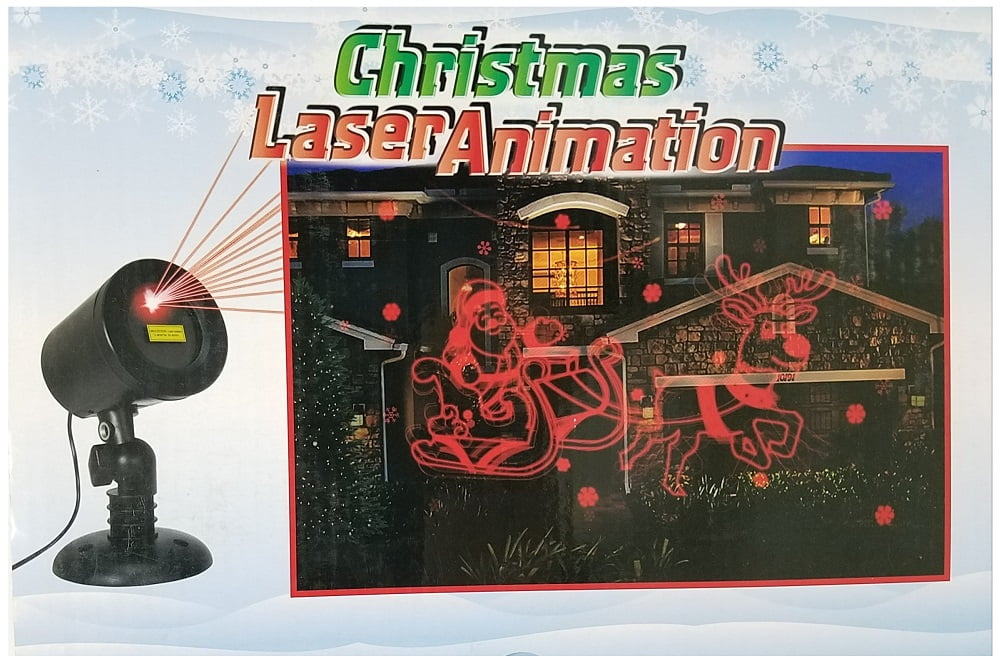Christmas Laser Animation Projector