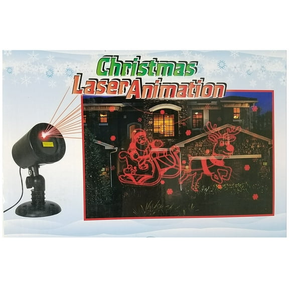 Christmas Laser Animation Projector