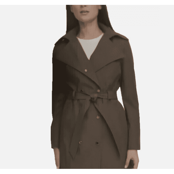 Calvin Klein Ladies' Trench Coat Twig, Medium