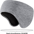 thumbnail image 4 of Huggegwe Cache-Oreilles pour Hommes et Femmes, Bandeau Chaud d'Hiver, Cache-Oreilles Pliables pour Cyclisme, Randonnée, Ski CJB91-53109, 4 of 9