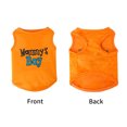 thumbnail image 5 of Letter Print Spring Summer Dog Clothes Puppy T-Shirt Polyester Pet Vest Casual, 5 of 5