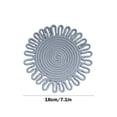 thumbnail image 3 of Ywbawe Woven Rope Insulation Pad Heat Resistant Trivet Flower Shape Placemat for Kitchen Dining Table, Set of 1, 3 of 6
